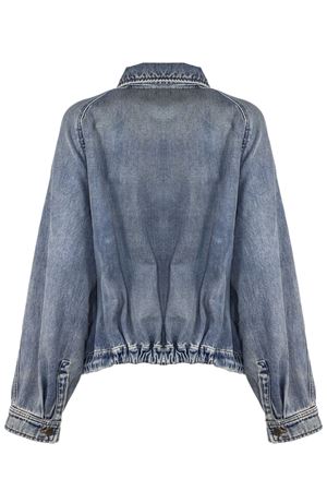 Giacca in denim di cotone blu chiaro SEMI COUTURE | Y6SY30JNS02